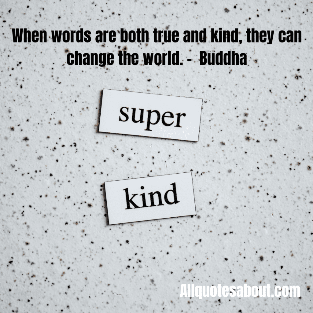 Kindness Quotes And Saying